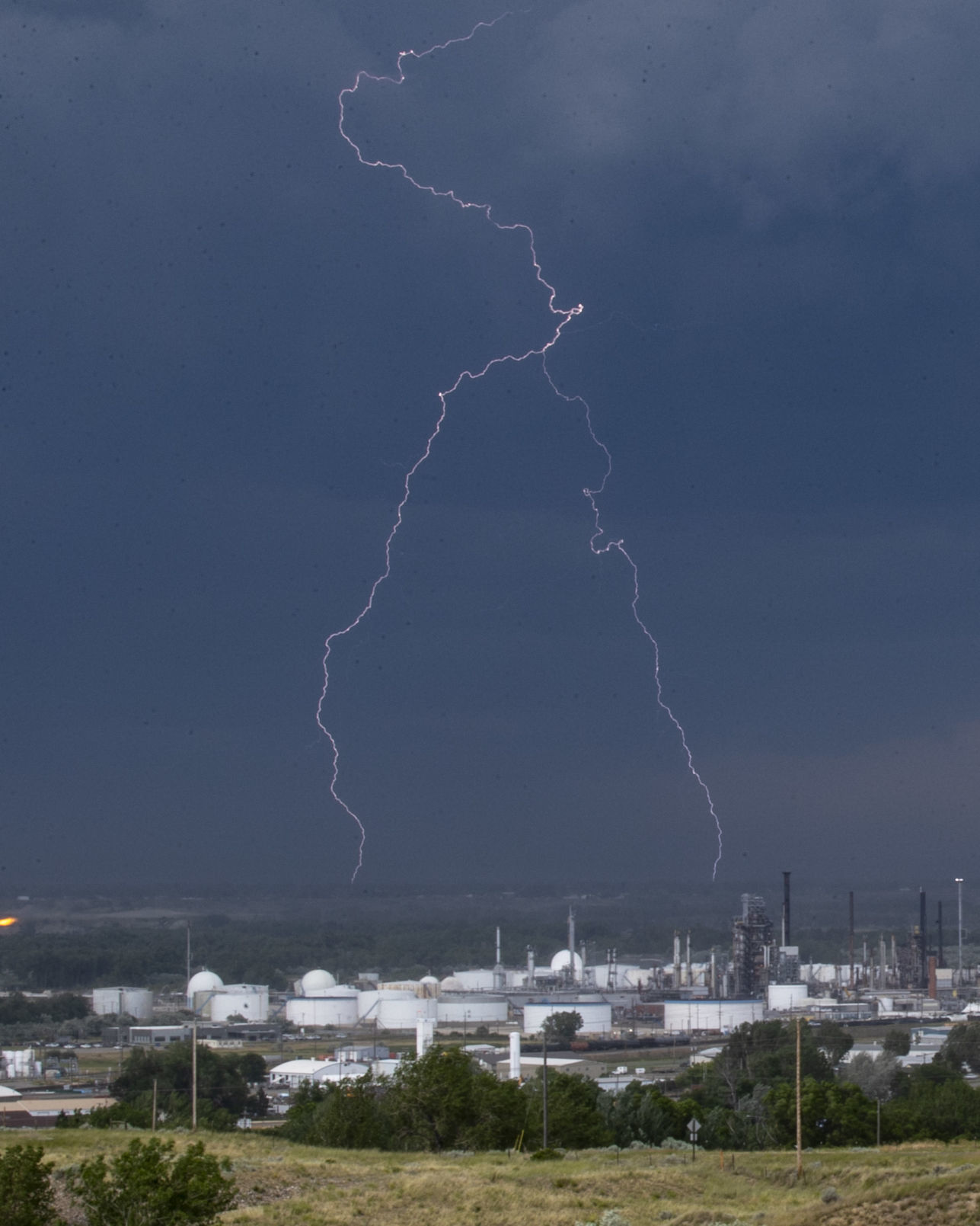 Lightning strike